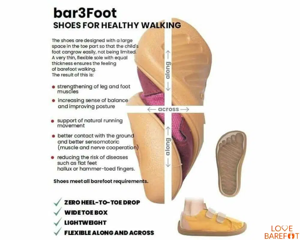 3F Bar3foot Sandalias Respetuosas Beige-Azul - Imagen 3