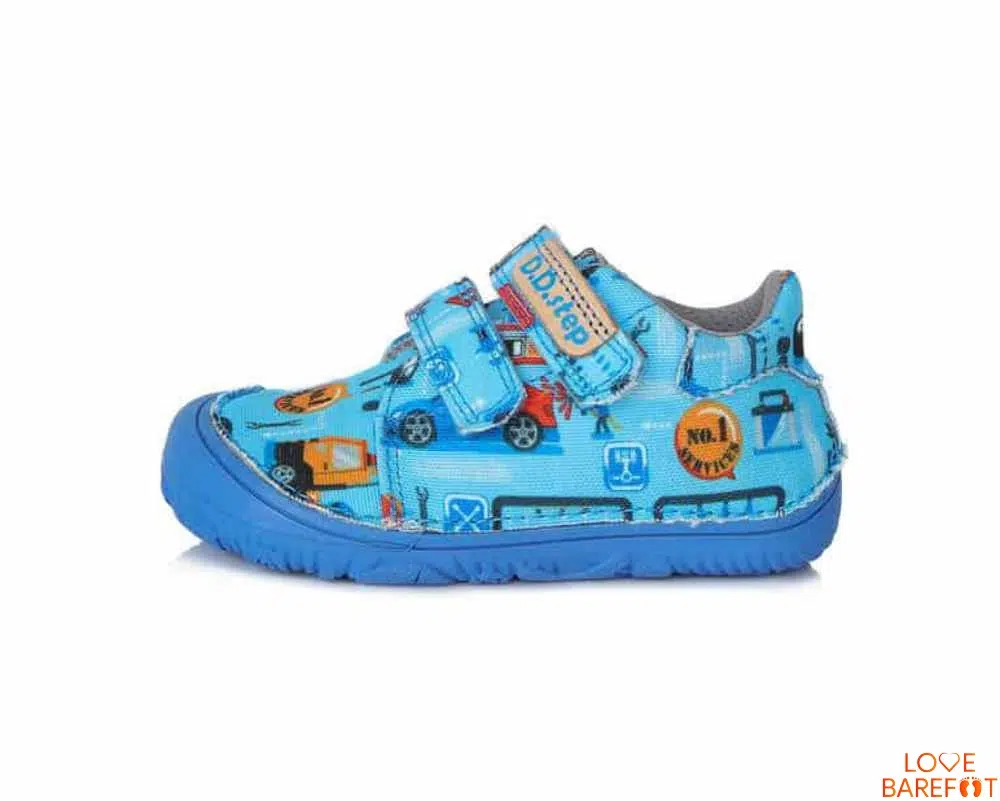 D.D.Step Zapatillas Respetuosas Coches Azul - Imagen 4
