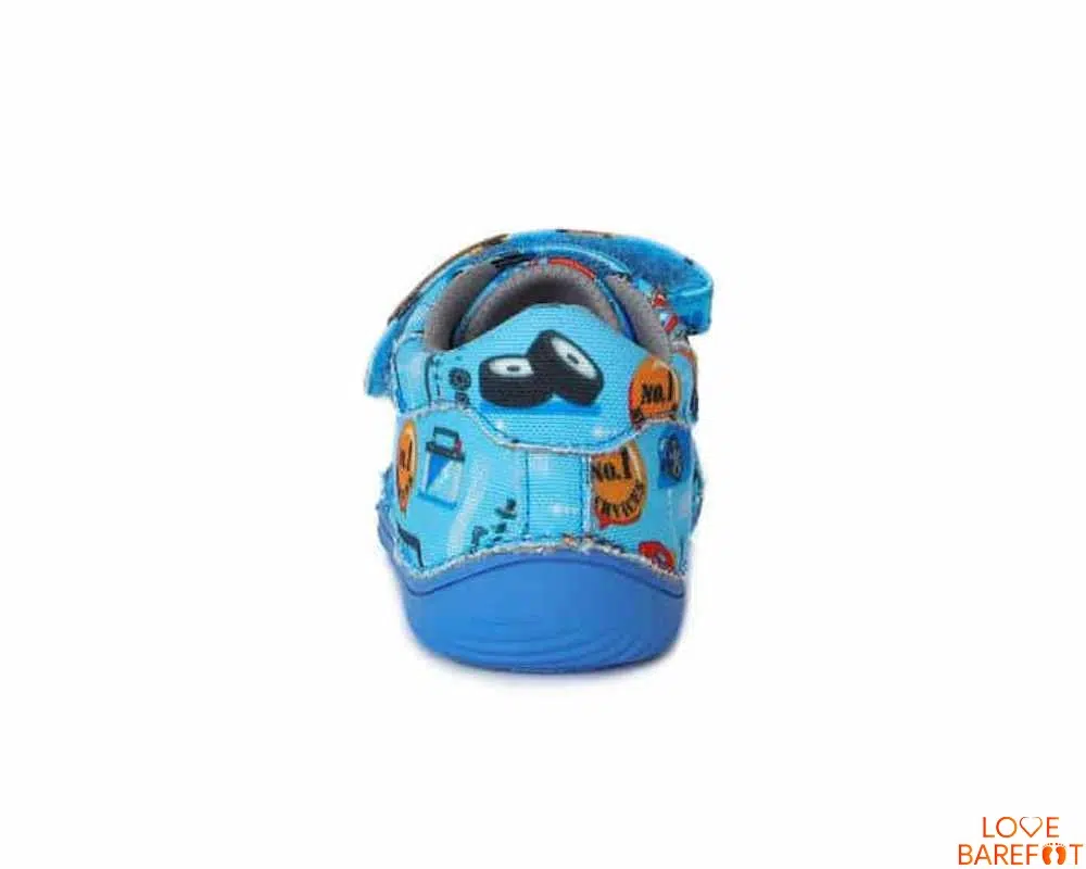 D.D.Step Zapatillas Respetuosas Coches Azul - Imagen 3