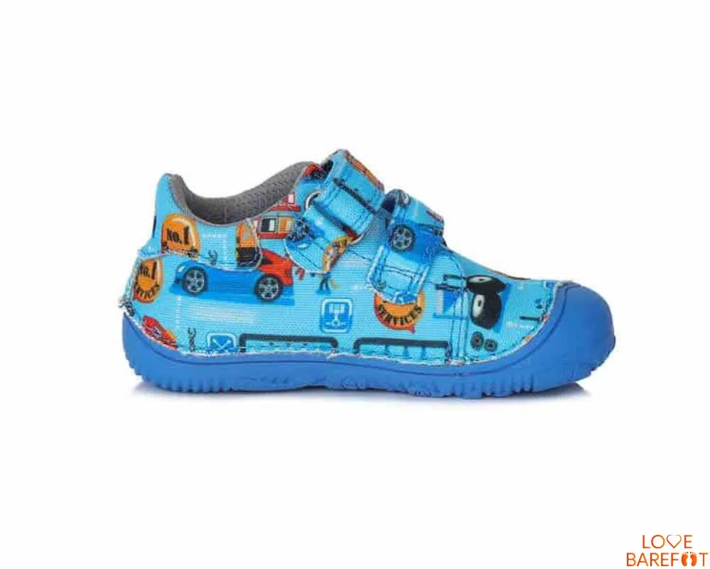 D.D.Step Zapatillas Respetuosas Coches Azul - Imagen 2