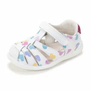 Zapyflex Sandalias Respetuosas Blanco Corazones