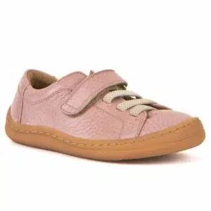 Froddo Zapatillas Respetuosas Piel Rosa Cordón Elástico