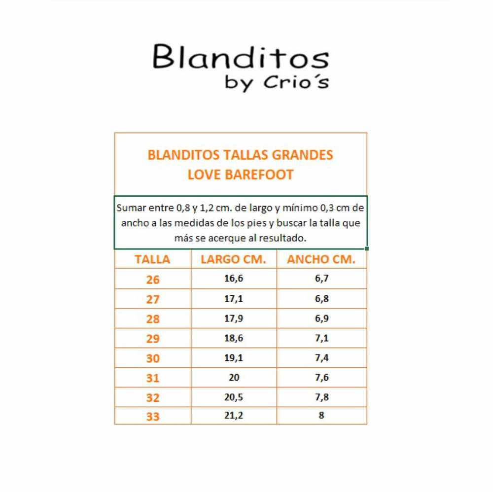 DEPORTIVAS BLANCO-MARINO ROMA BLANDITOS BY CRIO´S Tallas de calzado 18