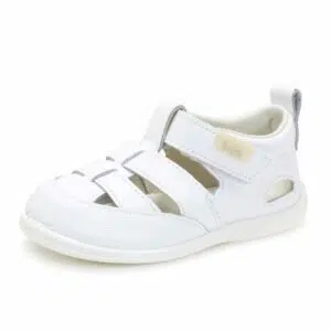 Zapyflex Sandalias Respetuosas Dos Tiras Basic Blanco