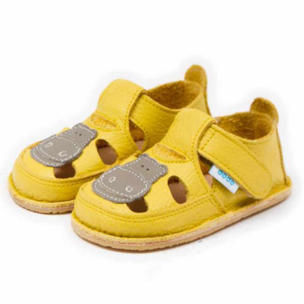 Dodo Shoes Sandalias Respetuosas Hippo Yellow - Love Barefoot · Calzado ...