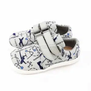 Beda Zapatillas Respetuosas Lona Grey Aeroplane