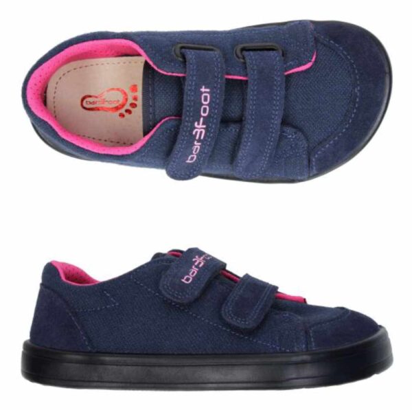 3F Bar3foot Zapatillas Respetuosas Cross Denver Marino-Rosa