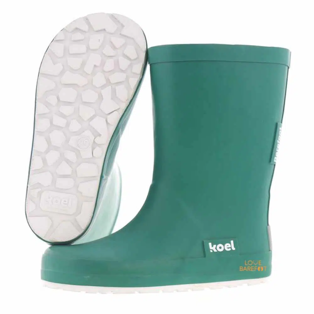 Koel4Kids Botas de Agua Respetuosas Verde